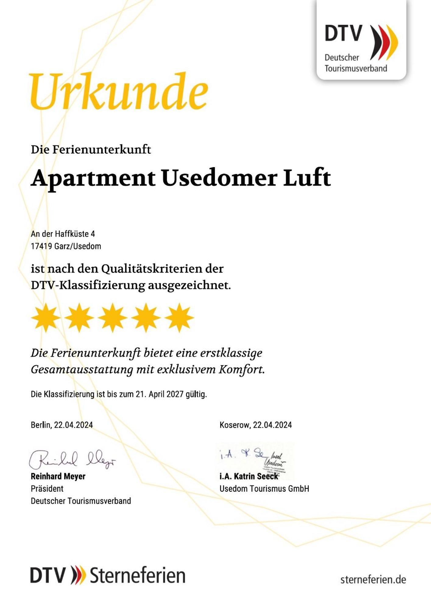 Apartment "Usedomer Luft" Garz  Exteriér fotografie
